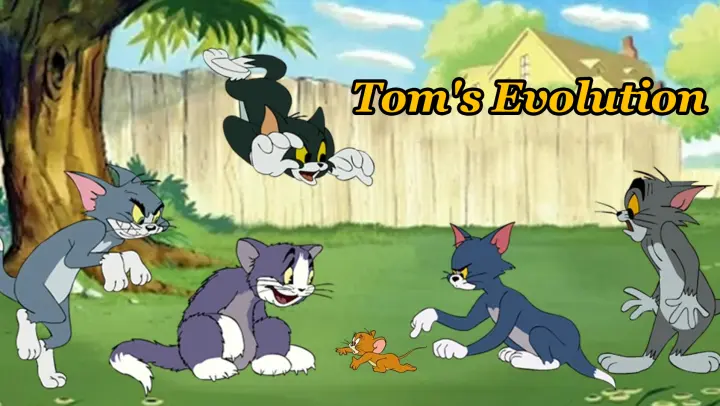 [Anime]The evolution of the image of Tom|<Tom và Jerry>