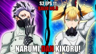 S2 Eps 11 Kaiju No.8 - Gen Narumi & Kikoru Shinomiya Berhasil Mengalahkan Kaiju No.11 & Kaiju No.15!