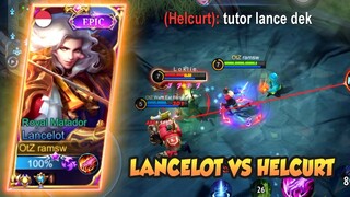 AGGRESSIVE LANCELOT VS HELCURT, BARU KALI INI KETEMU HELCURT DI MYTHICAL GLORY KWKWKW