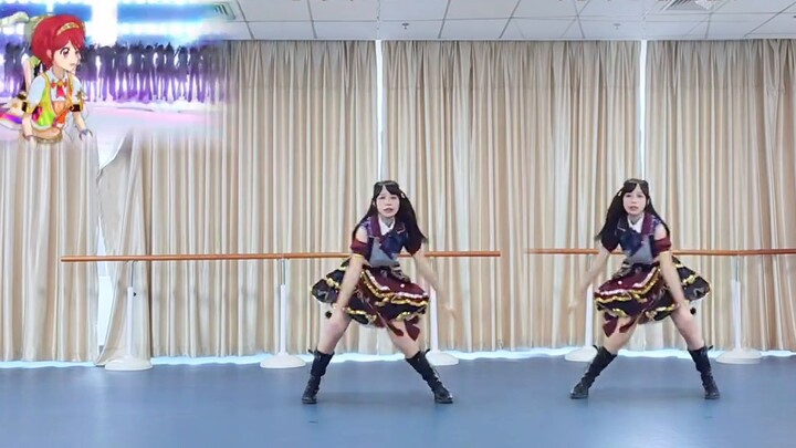 The idol activity STAR☆ANIS first generation octagonal members all danced and danced, and it was a t
