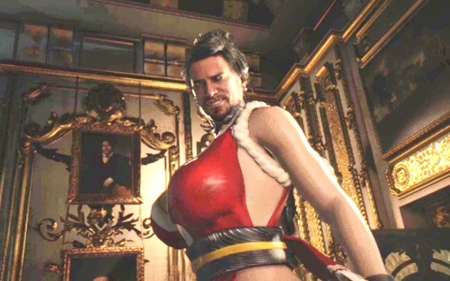 When Chris becomes Mai Shiranui [Resident Evil 8]