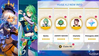 UPDATE!! FURINA can WALK ON WATER IN 4.2?? - Genshin impact