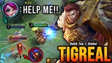 Tigreal : Don't Touch My Teammates!! - Build Top 1 Global Tigreal ~ MLBB