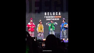 BELUCA 1ST FAN MEETING IN SINGAPORE FANCAM | 10 June 2023 | Put On Pants Couple Game + Punishment