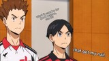 Another hq funny moments but in nekoma ver.