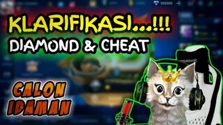 KLARIFIKASI CARA DAPAT DIAMOND & CHEAT MOBILE LEGEND