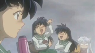 Helplessness from husband InuYasha ~ Kagome is so cute and funny!!