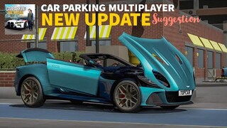 New Aston Martin open all doors in Car Parking Multiplayer New Update suggestion