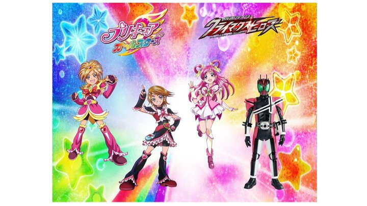 Precure All Stars: GoGo Dream Live AMV - Kamen Rider Climax Heroes Theme Song!!