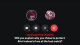 League Couples arguing in Discord