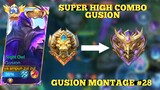 SUPER HIGHLIGHT COMBO GUSION, GUSION MONTAGE | MOBILE LEGENDS