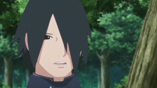 Naruto: Sasuke opened Sarada's eyes by showing her the Tsukuyomi, and opened the Mangekyō by tapping