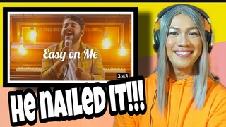 Easy on Me - Gabriel Henrique (Cover Adele) [ REACTION VIDEO ]