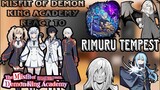 The Misfit Of Demon King Academy React To Rimuru Tempest |Ship:Rimuruxharem|vol 21
