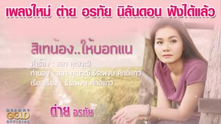 สิเทน้อง ให้บอกแน -  ต่าย อรทัย 【LYRIC VIDEO】