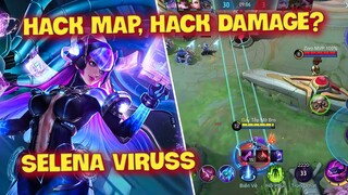 MLBB | VIRUS: SKIN FREE QUÁ XỊN SÒ CỦA SELENA - TƯỚNG HACK MAP, HACK DAME TRONG MOBILE LEGENDS!!