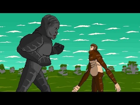 KINGKONG VS BEAST TITAN ANIMATION