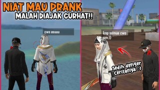 PRANK TRAINING | KU KIRA MAU DICULIK TANTE🥱 TERNYATA DIAJAK CURHAT🤣 AUTO BUNGKUS LOBBY🤙