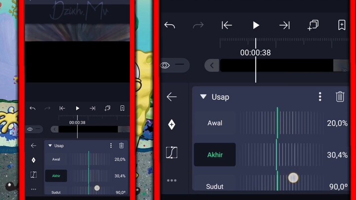 TUTORIAL TIME SLICE IN ALIGHT MOTION