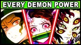 All Blood Demon Arts and Their Powers Explained! (Demon Slayer / Kimetsu no Yaiba Demon Techniques)