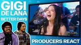 PRODUCERS REACT - Gigi De Lana Better Days Reaction