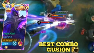 gusion best combo ~ gusion montage