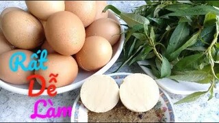 Cách làm TRỨNG GÀ NƯỚNG trắng mịn không bị lỗ/món ăn ngon mỗi ngày