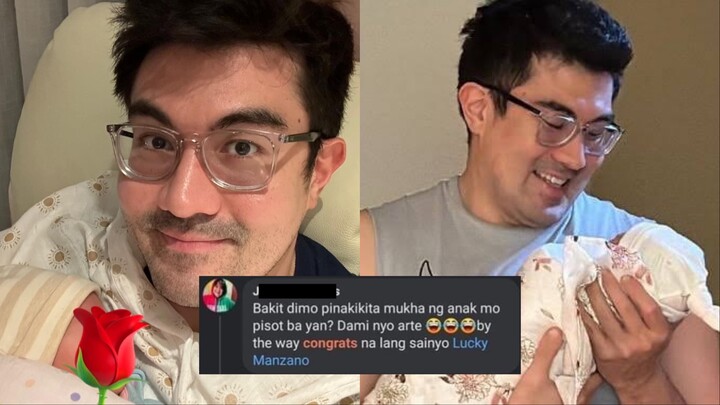 Luis Manzano, sinupalpal ang netizen dahil tinawag na pisot ang baby nila ni Jessy Mendiola