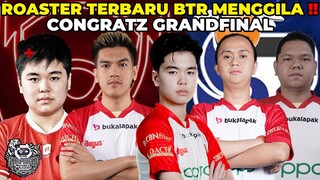 ROSTER TERBARU BTR MPL S11 ⁉️ INI KALO DIJADIIN TEAM UTAMA GILA SIH COK - BTR VS RSG MY GAME 2