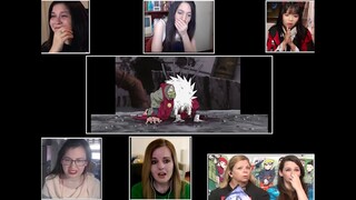 Naruto: Girls Reaction to Jiraya Death Mash Up