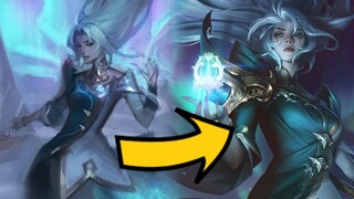 How Winterblessed Skins Could Look Like | League of legends