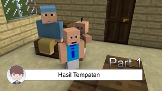 Upin & Ipin Hasil Tempatan 1 (Minecraft Animation)