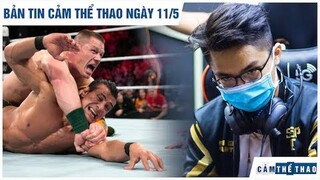 Bản tin Cảm Thể Thao 11/5 | Cựu vương WWE bị bắt, SGP thách thức ngai vàng Team Flash