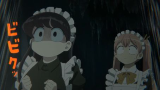 Komi-san in the haunted house