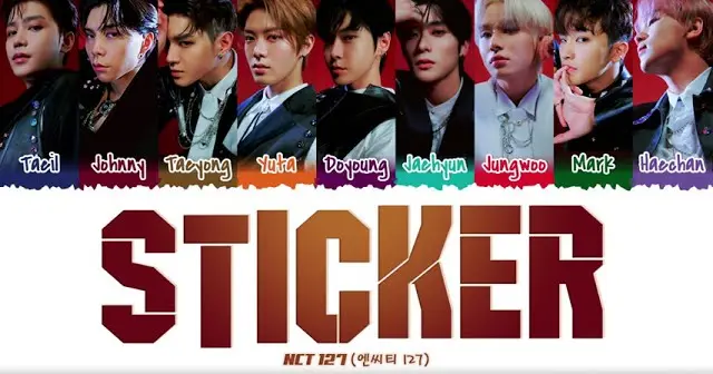 Nct 127 Sticker Lyrics Color Coded Han Rom Eng Bilibili