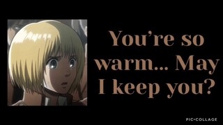 Protective Coils | ASMR | Naga! Armin Arlert x Listener