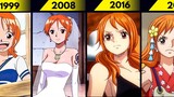 A Frame Of Nami From Every Year In One Piece