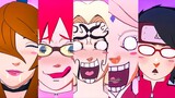 All Sexy Reverse Harem Jutsu Female Reactions 4K- Naruto Shippuden Ultimate Storm 4 Funny Moments