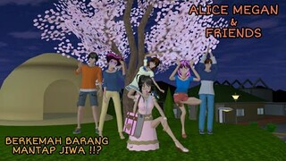 ALICE MEGAN & FRIENDS [ BERKEMAH MANTAP JIWA ] SAKURA SCHOOL SIMULATOR