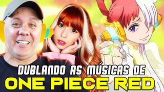 TRADUZINDO AS MÚSICAS DE ONE PIECE FILME RED! - Ft @Bianca Alencar