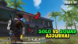Over Power Solo Vs Squad Gameplay of Ajjubhai | Free Fire Highlights