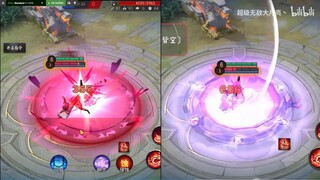 🌸Onmyoji Arena: So Sánh Skin Aobozu (Ma Ha Phạm Ca) vs (Thiền Tâm Bất Nhiễm)