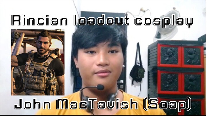 Rincian harga loadout cosplay John MacTavish (Soap)