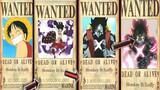 Luffy Evolution Bounties From Start Until The End Of One Piece-One piece chapter 905+