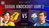 [ID] MSC Knockout Stage Day 2 | ONIC VS EVOS LEGENDS | Game 3