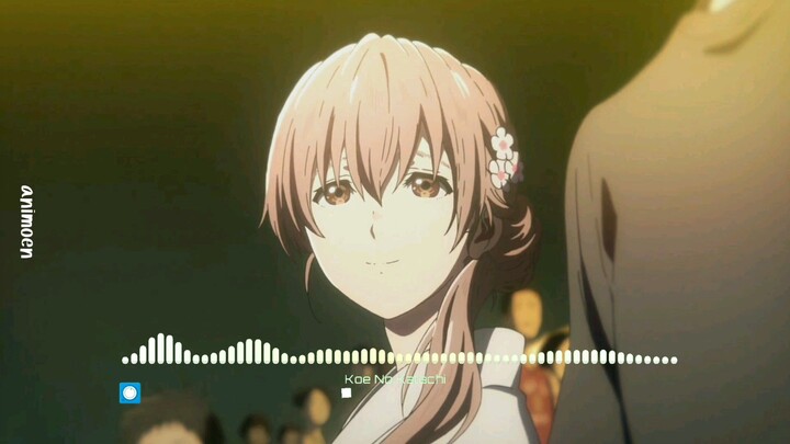 The Shape Of Voice (Koe No Katachi) scene