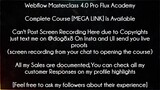 Webflow Masterclass 4.0 Pro Flux Academy Course download