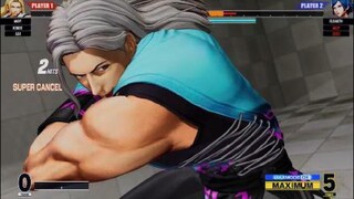 KOF15　世界１位アンディ　対空からクライマックス超必殺技　ゲージのあるアンディは危険