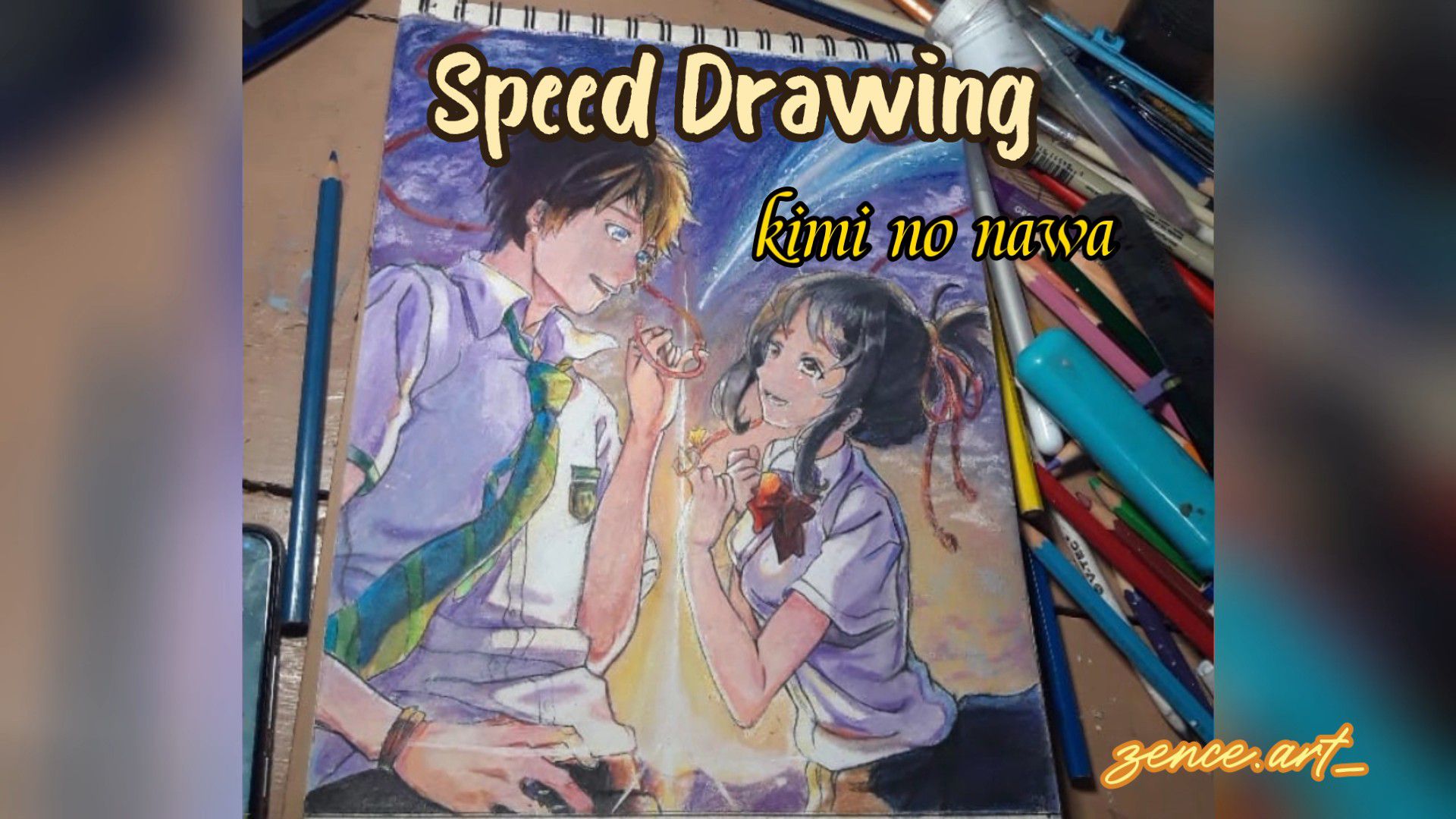 Anime Speed Drawing 