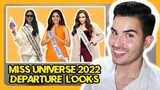 Miss Universe 2022 Departure Looks - The candidates prepare to land in the USA #MissUniverse